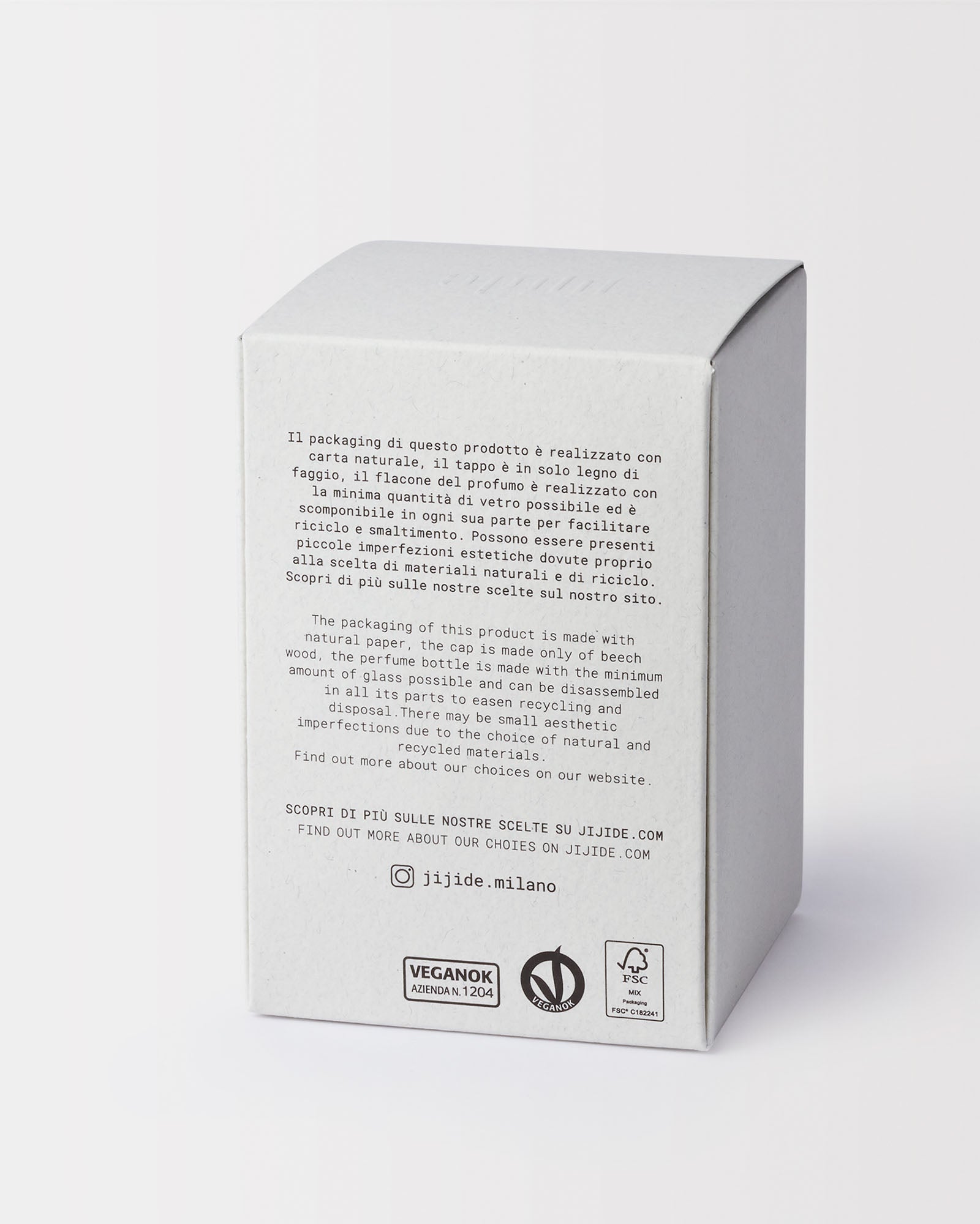 retro packaging profumo personalità cin fan