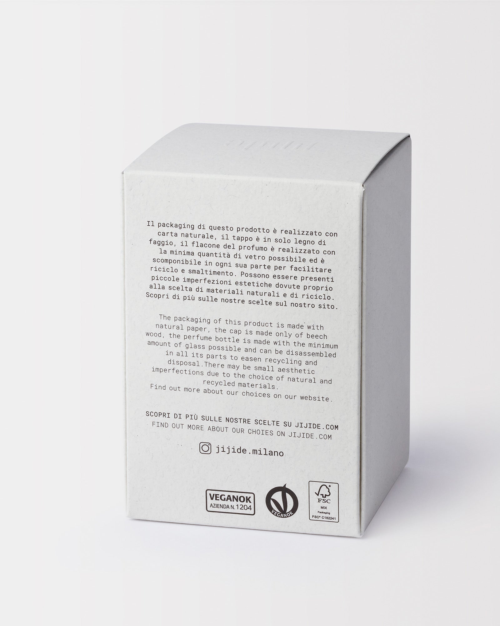 retro packaging profumo personalità