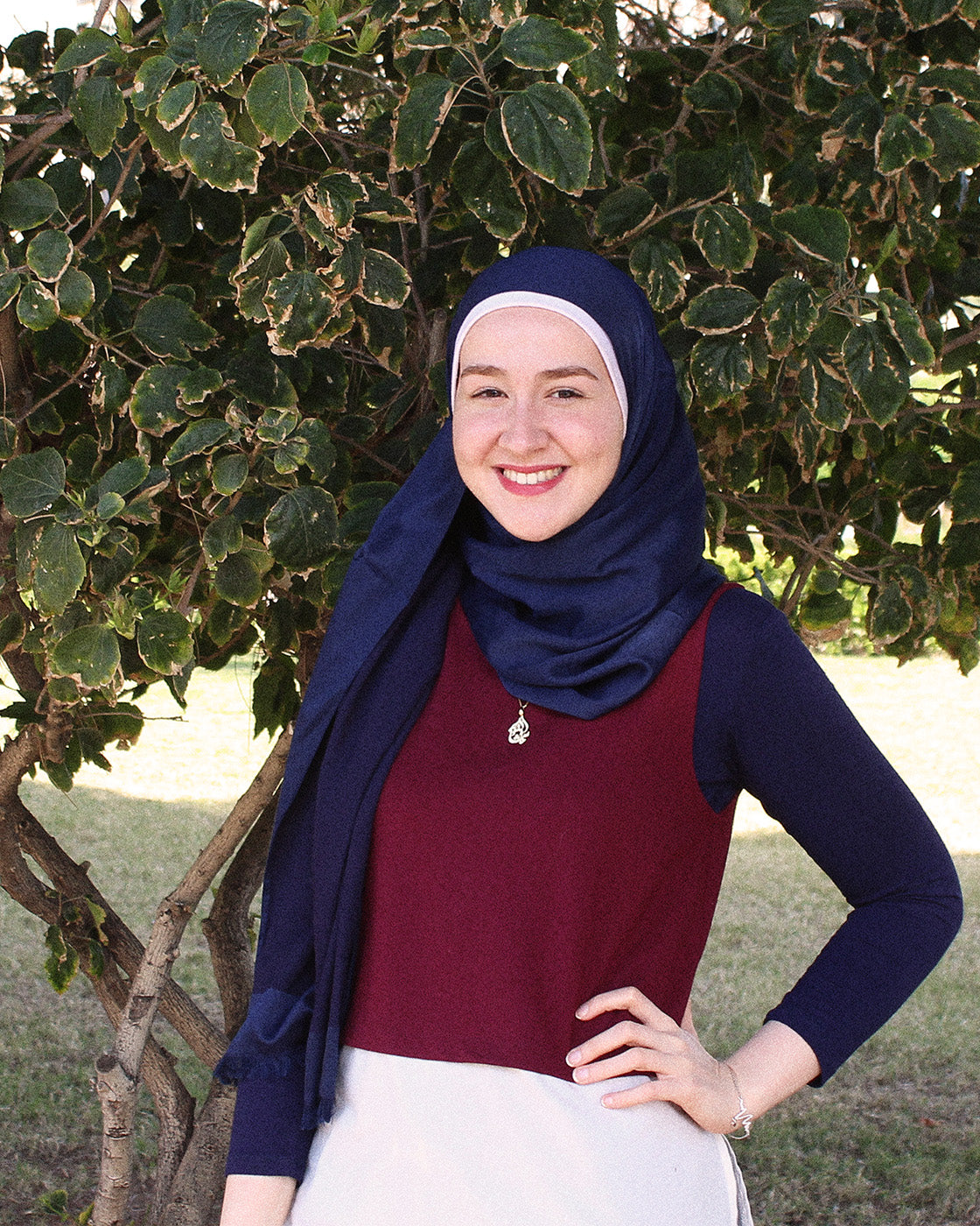 Nour Akoum naso ritratto